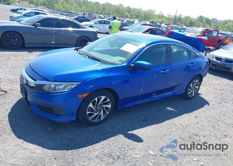 2016 Honda Civic Ex z USA, uszkodzony, nr VIN 19XFC2F70GE207135